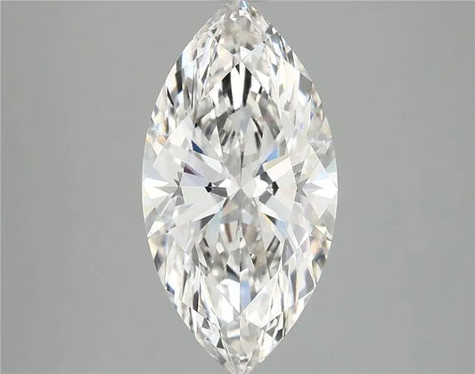 2.92ct Marquise Lab Grown Diamond (Colour F, Clarity VS1, IGI Certified)