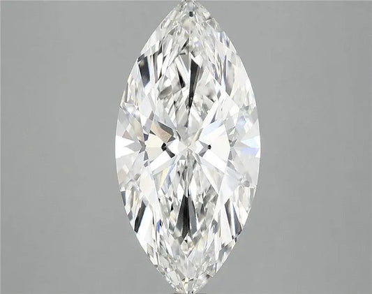 2.92ct Marquise Lab Grown Diamond (Colour F, Clarity VVS2, IGI Certified)