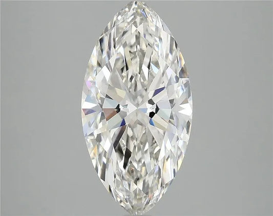 2.98ct Marquise Lab Grown Diamond (Colour H, Clarity VVS2, IGI Certified)