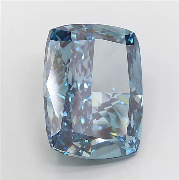 20.02ct Cushion modified Lab Grown Diamond (Colour Fancy Vivid Blue, Clarity VS1, IGI Certified)