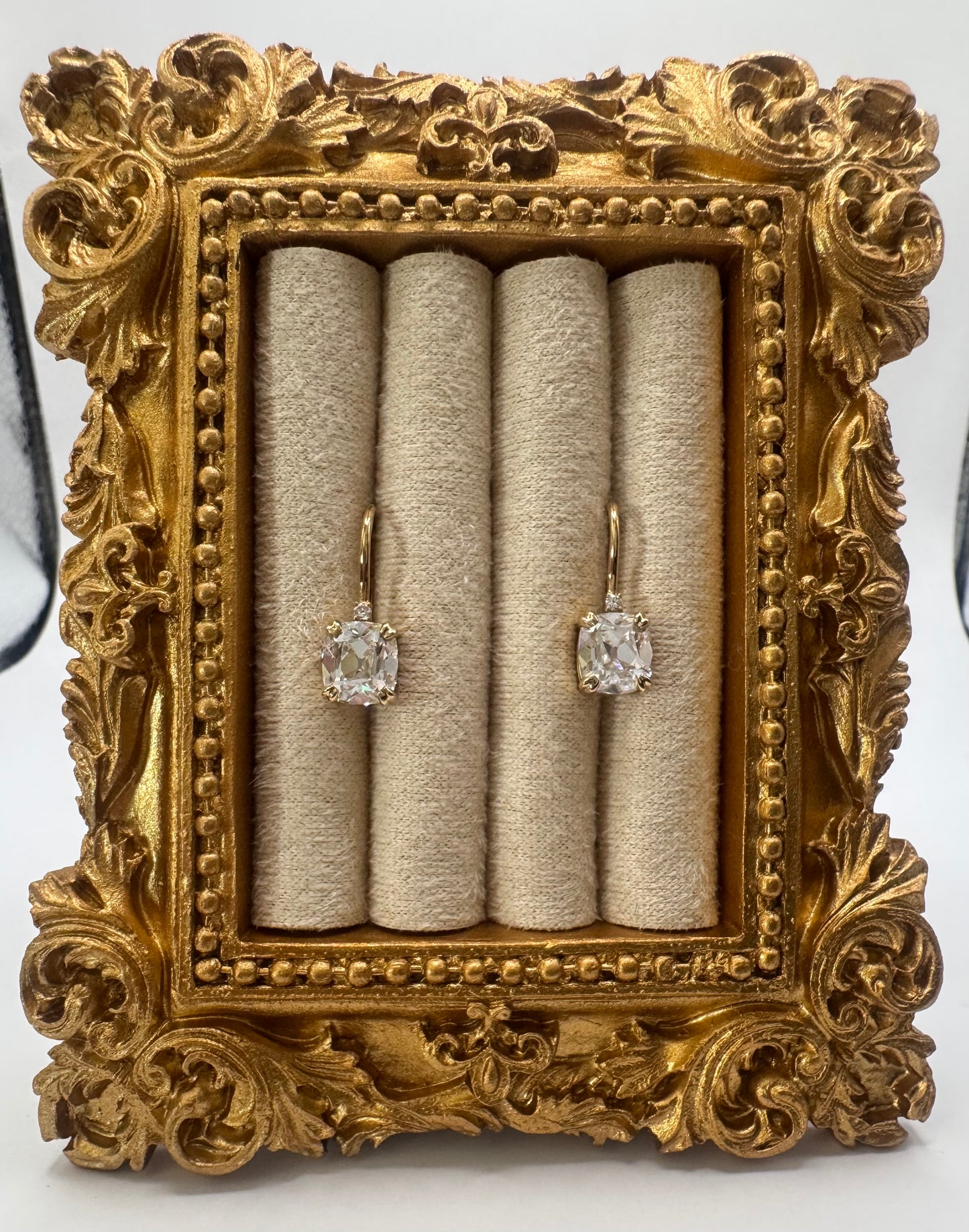 Jewelry Frame Display - Beige