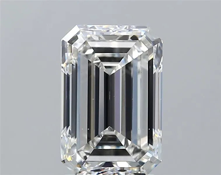 3.00ct Emerald Lab Grown Diamond (Colour F, Clarity VS1, IGI Certified)