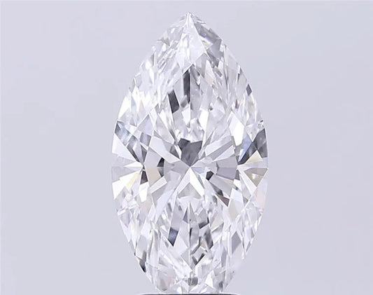 3.00ct Marquise Lab Grown Diamond (Colour D, Clarity VVS2, IGI Certified)
