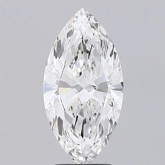 3.00ct Marquise Lab Grown Diamond (Colour F, Clarity VVS2, IGI Certified)