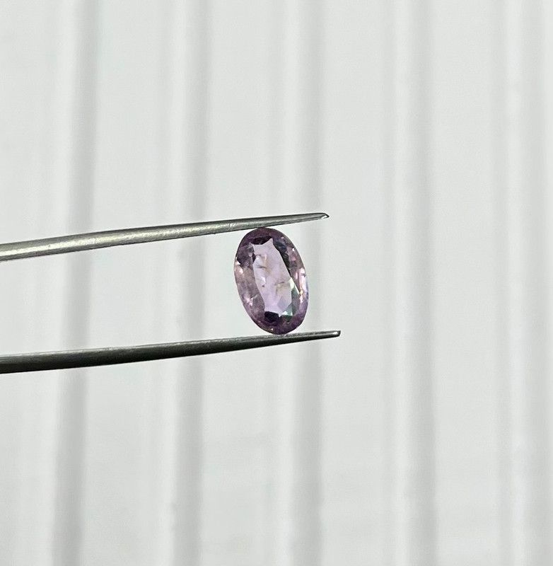 3.00ct Oval Natural Sapphire (Colour Purple, Clarity Slightly Included, Cut Faceted)
