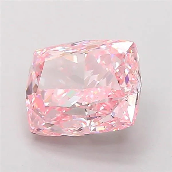 3.01ct Cushion modified Lab Grown Diamond (Colour Fancy Intense Pink, Clarity VVS2, IGI Certified)