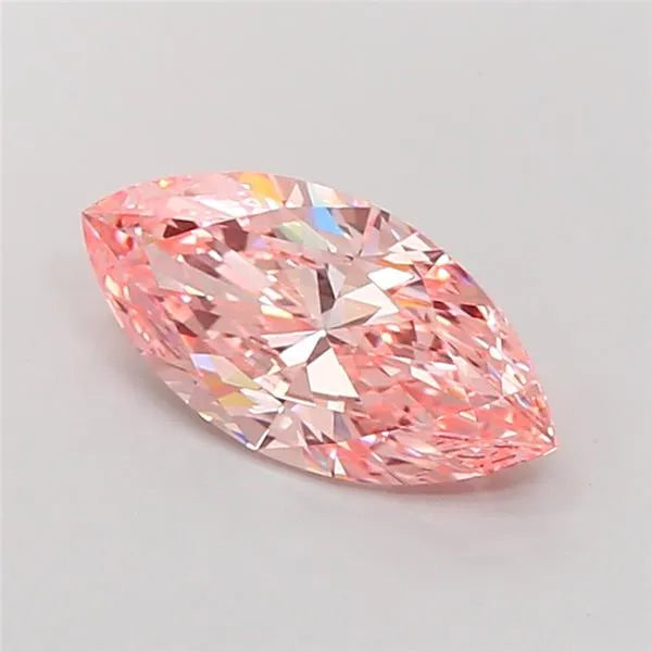 3.01ct Marquise Lab Grown Diamond (Colour Fancy Vivid Pink, Clarity VVS2, IGI Certified)