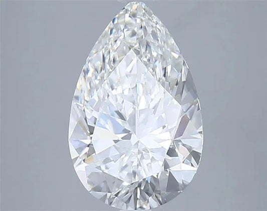 3.01ct Pear Lab Grown Diamond (Colour F, Clarity VVS2, IGI Certified)