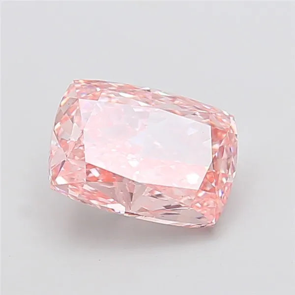 3.02ct Cushion modified Lab Grown Diamond (Colour Fancy Intense Pink, Clarity VS1, IGI Certified)