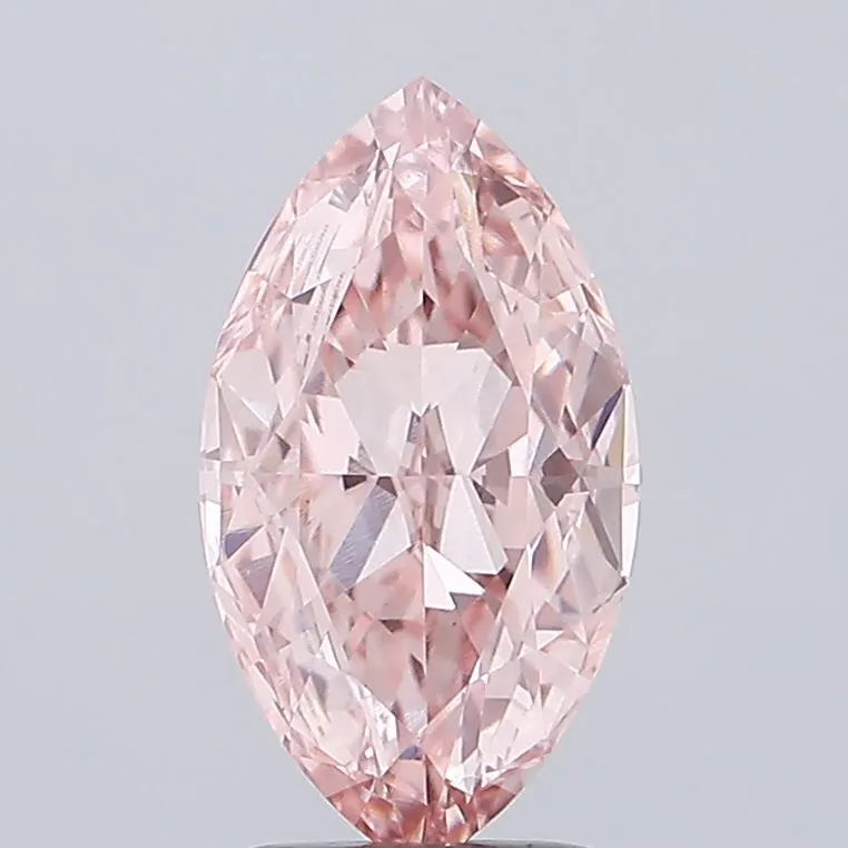 3.02ct Marquise Lab Grown Diamond (Colour Fancy Intense Pink, Clarity VS1, IGI Certified)