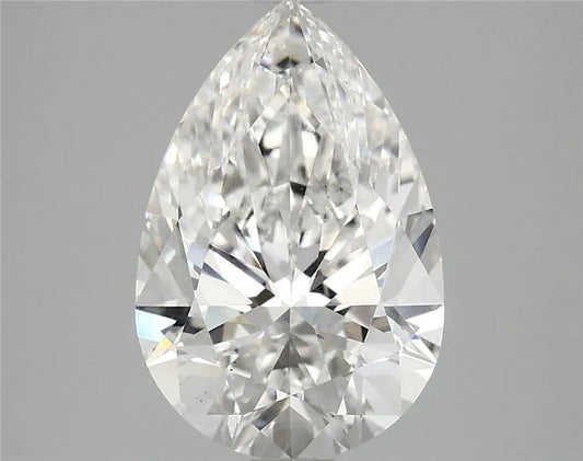 3.02ct Pear Lab Grown Diamond (Colour F, Clarity VS1, IGI Certified)