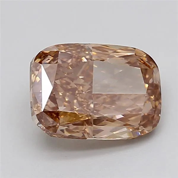 3.03ct Cushion modified Lab Grown Diamond (Colour Fancy Brown, Clarity VVS2, IGI Certified)