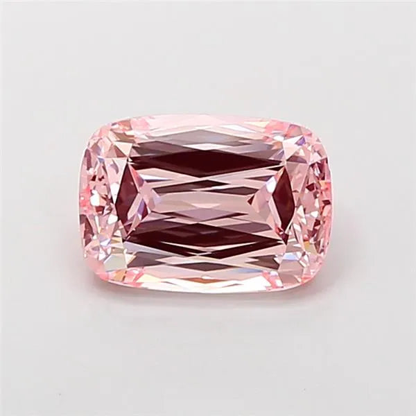 3.03ct Cushion modified Lab Grown Diamond (Colour Fancy Intense Pink, Clarity VS1, IGI Certified)