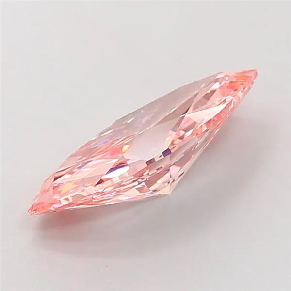 3.04ct Marquise Lab Grown Diamond (Colour Fancy Vivid Pink, Clarity VVS2, IGI Certified)