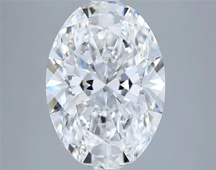 3.04ct Oval Lab Grown Diamond (Colour F, Clarity VVS2, IGI Certified)