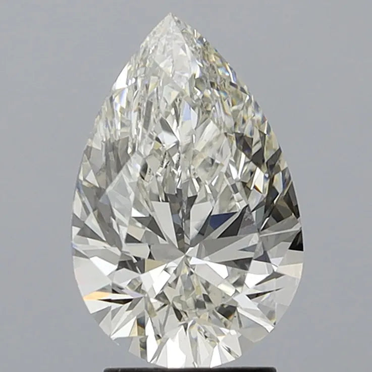 3.04ct Pear Lab Grown Diamond (Colour G, Clarity VS1, IGI Certified)