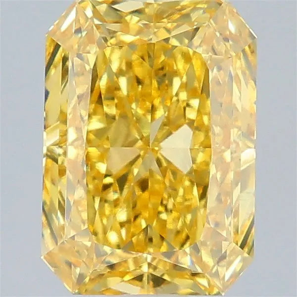3.04ct Radiant Lab Grown Diamond (Colour Fancy Vivid Yellow, Clarity VS1, IGI Certified)
