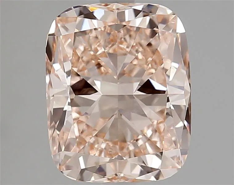 3.05ct Cushion modified Lab Grown Diamond (Colour Fancy Intense Pink, Clarity VVS2, IGI Certified)