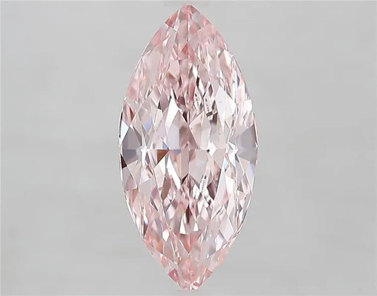 3.06ct Marquise Lab Grown Diamond (Colour Fancy Vivid Pink, Clarity VS1, IGI Certified)