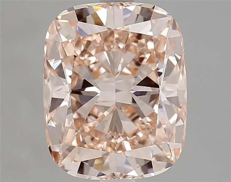 3.07ct Cushion modified Lab Grown Diamond (Colour Fancy Intense Pink, Clarity VVS2, IGI Certified)