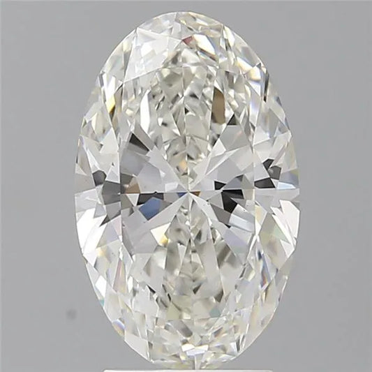 3.07ct Oval Lab Grown Diamond (Colour G, Clarity VS1, IGI Certified)