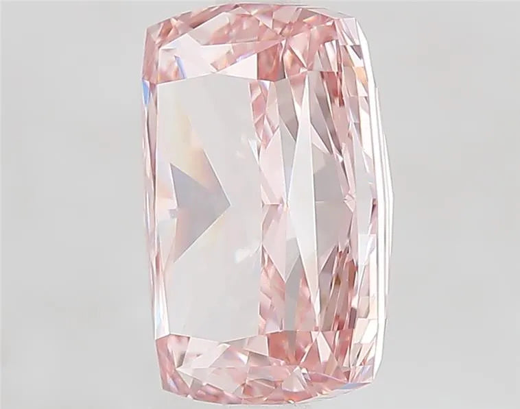 3.08ct Cushion modified Lab Grown Diamond (Colour Fancy Intense Pink, Clarity VVS2, IGI Certified)