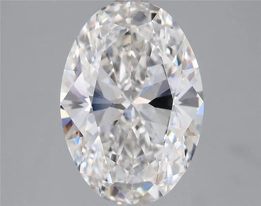 3.08ct Oval Lab Grown Diamond (Colour F, Clarity VVS2, IGI Certified)