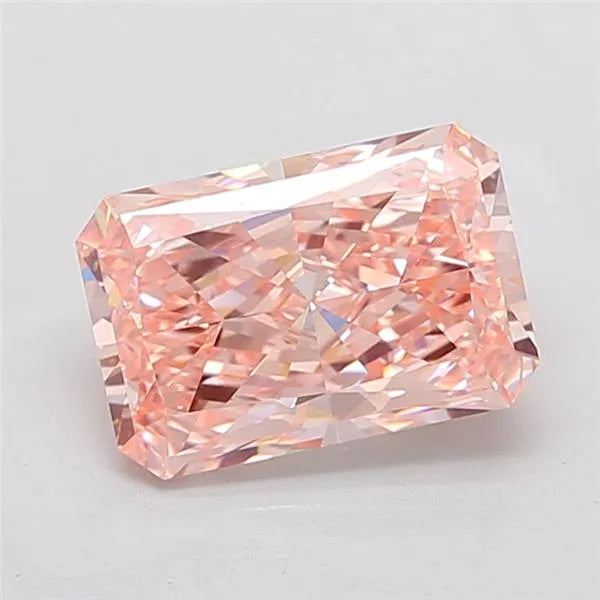 3.09ct Radiant Lab Grown Diamond (Colour Fancy Intense Pink, Clarity VS1, IGI Certified)