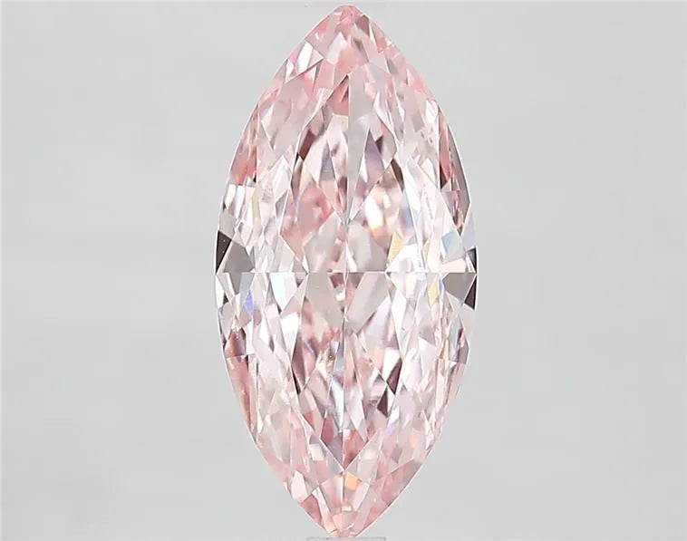 3.10ct Marquise Lab Grown Diamond (Colour Fancy Intense Pink, Clarity VS1, IGI Certified)