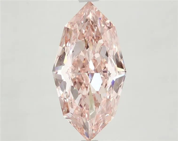 3.10ct Marquise Lab Grown Diamond (Colour Fancy Vivid Pink, Clarity VVS2, IGI Certified)
