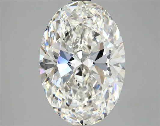3.21ct Oval Lab Grown Diamond (Colour F, Clarity VVS2, IGI Certified)