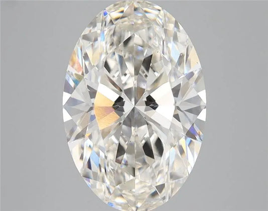 3.27ct Oval Lab Grown Diamond (Colour G, Clarity VS2, IGI Certified)