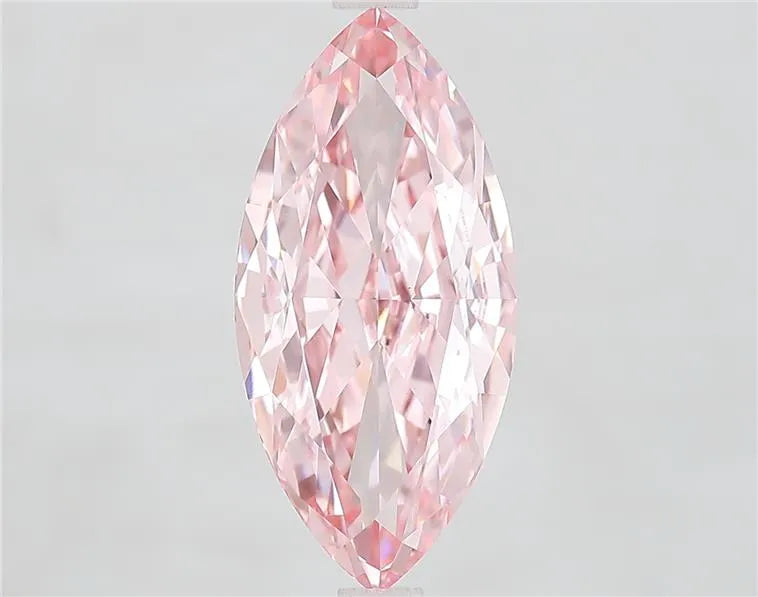 3.40ct Marquise Lab Grown Diamond (Colour Fancy Vivid Pink, Clarity VVS2, IGI Certified)
