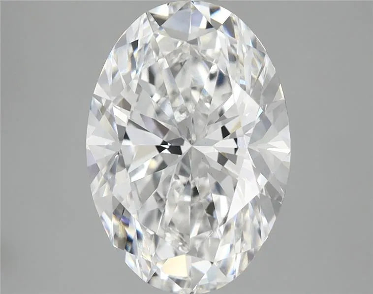 3.50ct Oval Lab Grown Diamond (Colour E, Clarity VS1, IGI Certified)