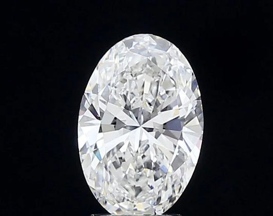 3.50ct Oval Lab Grown Diamond (Colour F, Clarity VS1, IGI Certified)