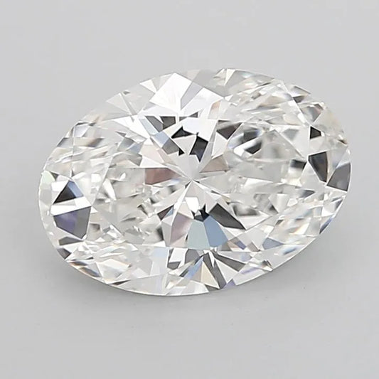 3.51ct Oval Lab Grown Diamond (Colour F, Clarity VVS2, IGI Certified)