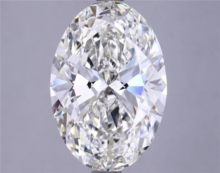 3.51ct Oval Lab Grown Diamond (Colour H, Clarity VVS2, IGI Certified)