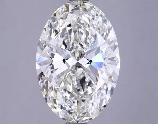 3.51ct Oval Lab Grown Diamond (Colour H, Clarity VVS2, IGI Certified)
