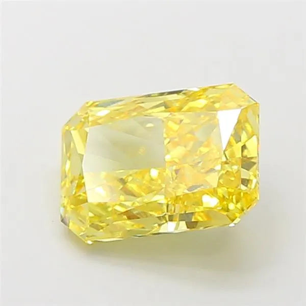 3.51ct Radiant Lab Grown Diamond (Colour Fancy Vivid Yellow, Clarity VVS2, IGI Certified)