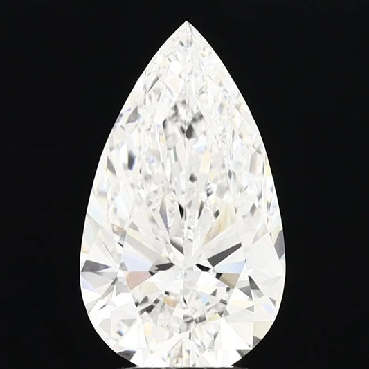 3.52ct Pear Lab Grown Diamond (Colour E, Clarity VS1, IGI Certified)