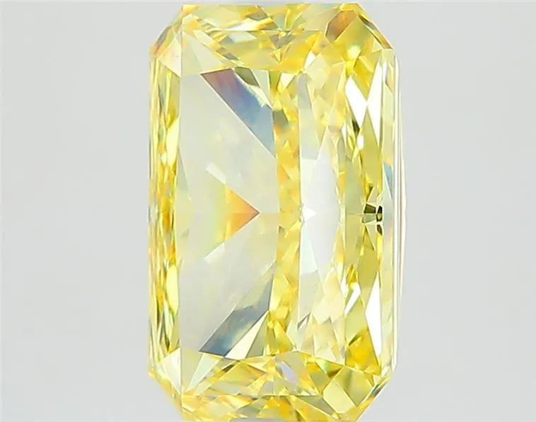 3.52ct Radiant Lab Grown Diamond (Colour Fancy Vivid Yellow, Clarity VVS2, IGI Certified)