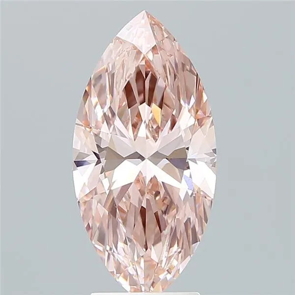 3.53ct Marquise Lab Grown Diamond (Colour Fancy Intense Pink, Clarity VS1, IGI Certified)