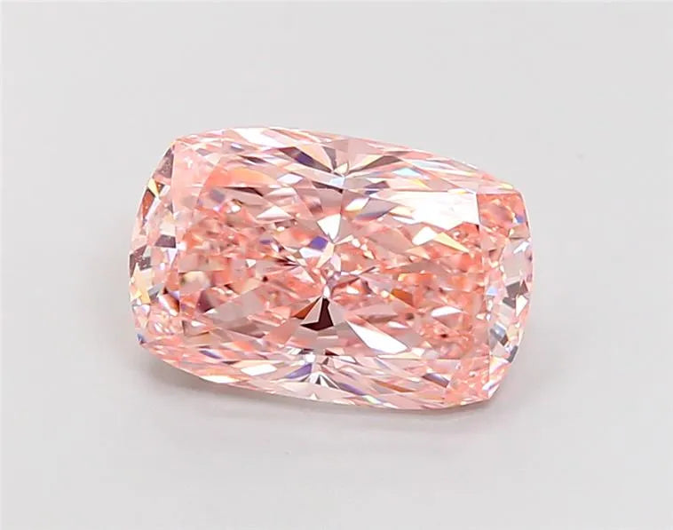 3.56ct Cushion modified Lab Grown Diamond (Colour Fancy Intense Pink, Clarity VVS2, IGI Certified)