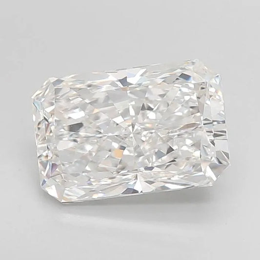 3.57ct Radiant Lab Grown Diamond (Colour E, Clarity VVS1, IGI Certified)