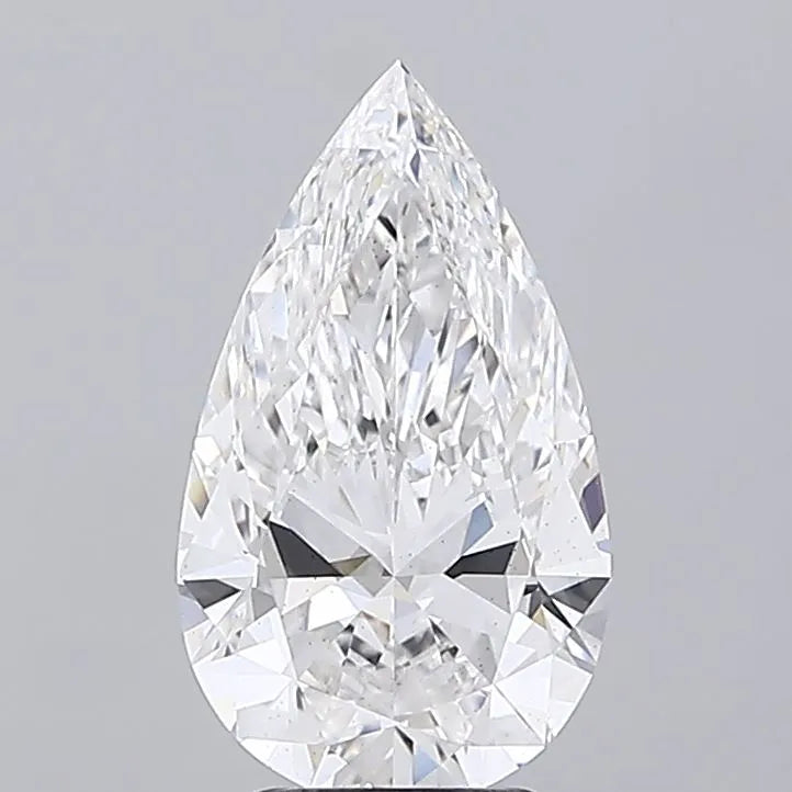 3.60ct Pear Lab Grown Diamond (Colour E, Clarity VS2, IGI Certified)