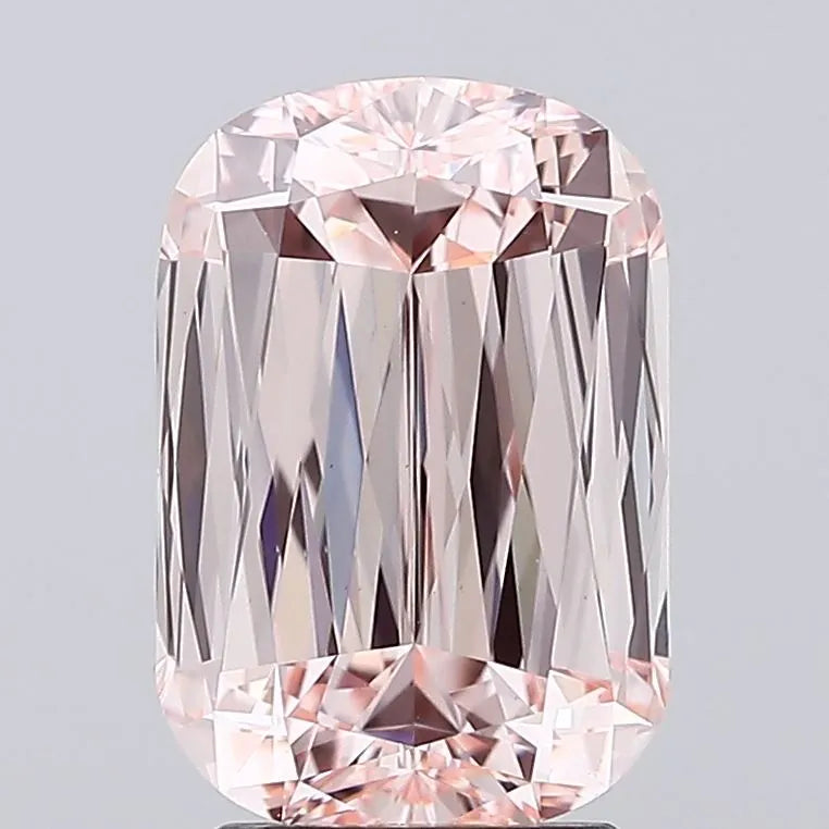 3.74ct Cushion modified Lab Grown Diamond (Colour Fancy Intense Pink, Clarity VVS2, IGI Certified)