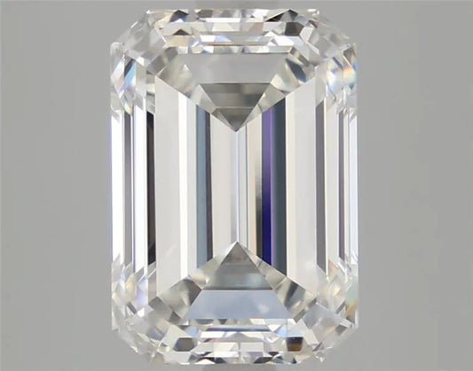 3.81ct Emerald Lab Grown Diamond (Colour F, Clarity VVS2, IGI Certified)