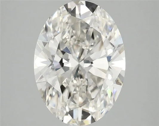 3.86ct Oval Lab Grown Diamond (Colour H, Clarity VS1, IGI Certified)