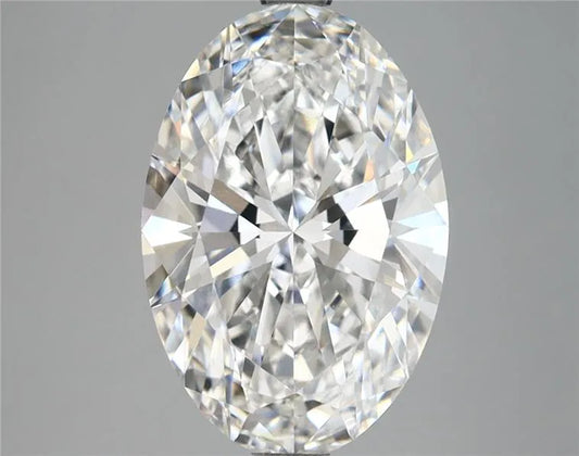 3.88ct Oval Lab Grown Diamond (Colour E, Clarity VVS2, IGI Certified)