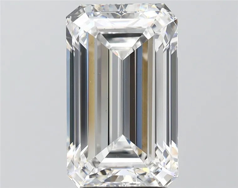 4.00ct Emerald Lab Grown Diamond (Colour D, Clarity VS1, IGI Certified)